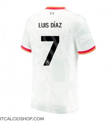 Liverpool Luis Diaz #7 Terza Maglia 2024-25 Manica Corta